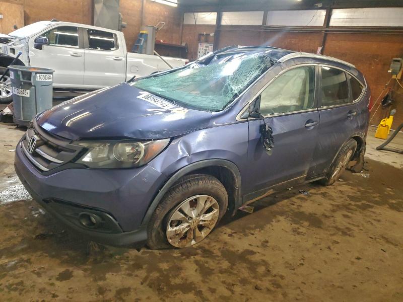 Photo 1 from auction – 2014 HONDA CR-V EXL with VIN 5J6RM4H77EL076805