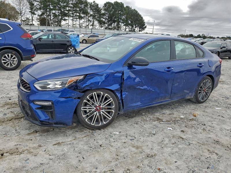 KIA FORTE GT 2021 with VIN 3KPF44AC8ME417202 - Photo from auction