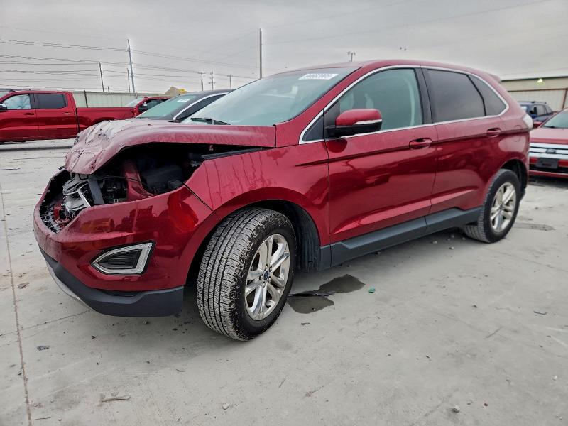 FORD EDGE SEL 2016 with VIN 2FMPK4J80GBB88656 - Photo from auction