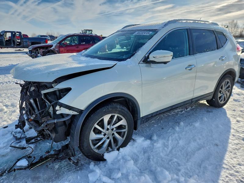 NISSAN ROGUE S 2015 with VIN 5N1AT2MV4FC910282 - Photo from auction
