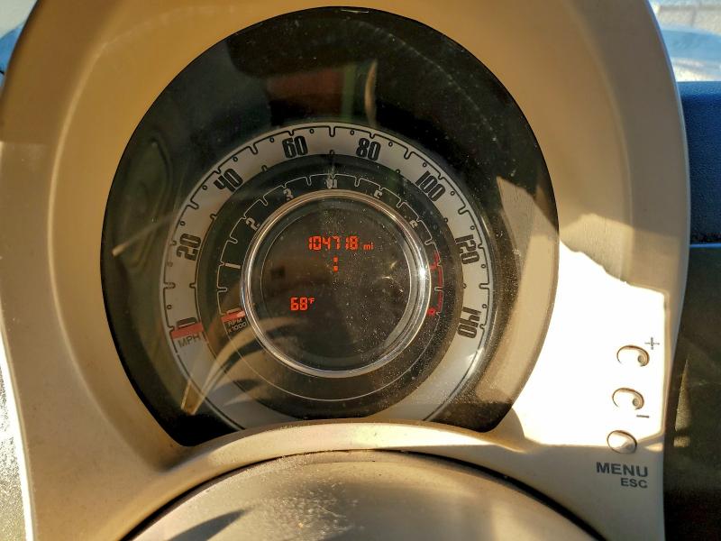 Photo 9 from auction – 2012 FIAT 500 POP with VIN 3C3CFFAR8CT365453