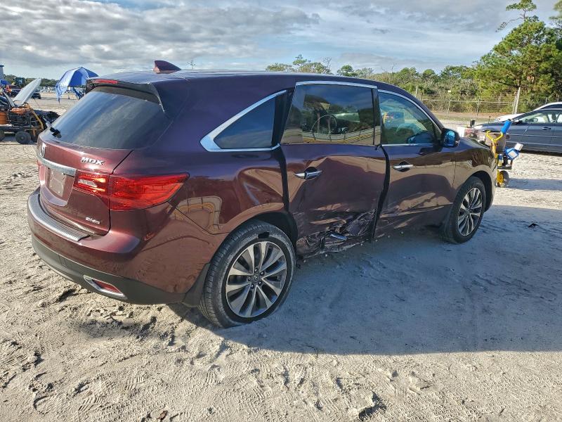 Photo 3 from auction – 2014 ACURA MDX TECHNO with VIN 5FRYD4H43EB044006