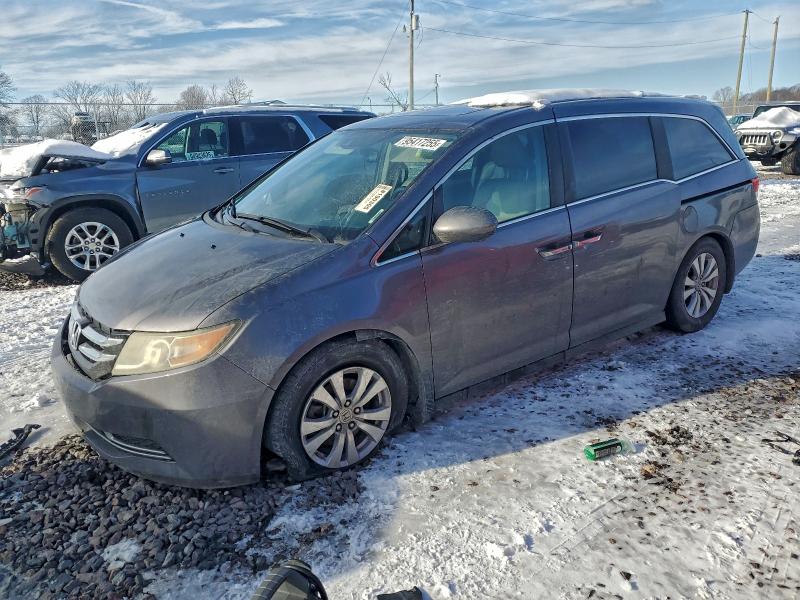 HONDA ODYSSEY 2015 with VIN 5FNRL5H68FB071252 - Photo from auction