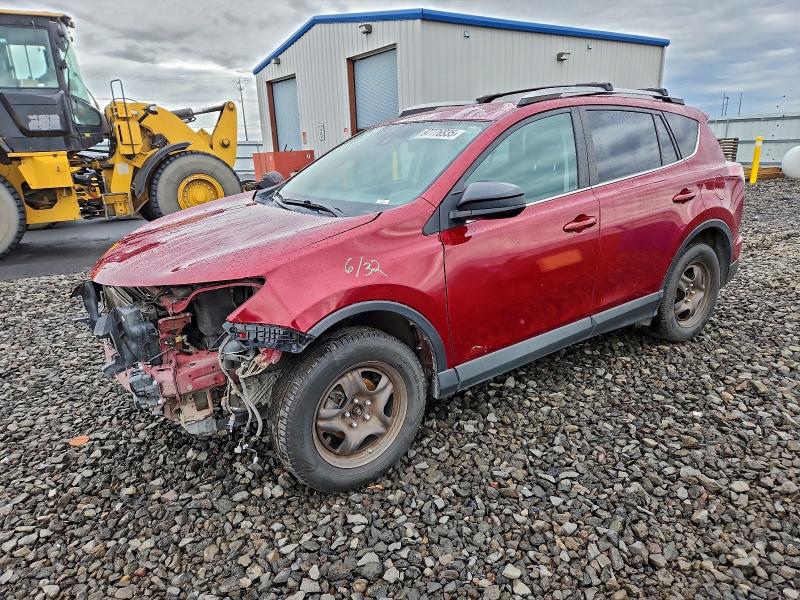 TOYOTA RAV4 LE 2018 with VIN 2T3BFREV7JW853184 - Photo from auction