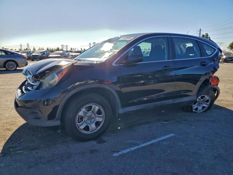 HONDA CR-V LX 2014 with VIN 3CZRM3H37EG714622 - Photo from auction