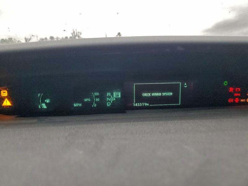 Photo 9 from auction – 2010 TOYOTA PRIUS with VIN JTDKN3DU5A0136151