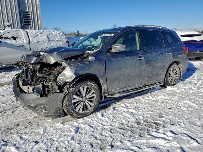 NISSAN PATHFINDER 2018 with VIN 5N1DR2MM1JC627303 - Photo from auction