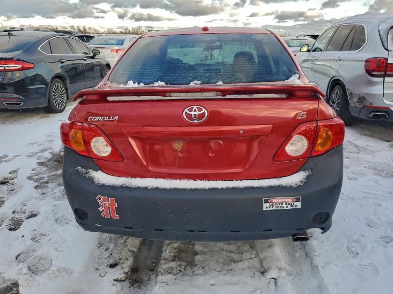 Photo 6 from auction – 2009 TOYOTA COROLLA BA with VIN 2T1BU40E69C001947