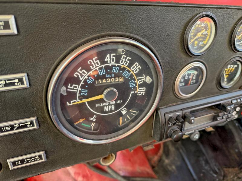 Photo 8 from auction – 1985 JEEP JEEP CJ7 with VIN 1JCCF87A1FT034351