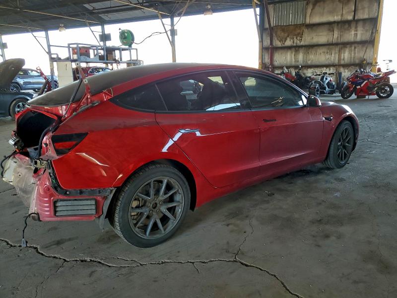 Photo 3 from auction – 2022 TESLA MODEL 3 with VIN 5YJ3E1EB6NF341409