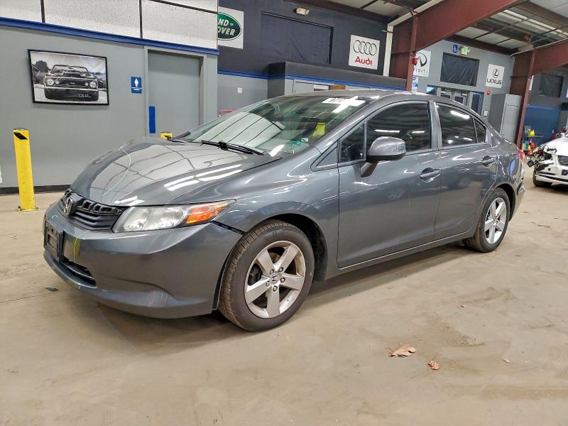 HONDA CIVIC LX 2012 with VIN 2HGFB2F53CH601195 - Photo from auction