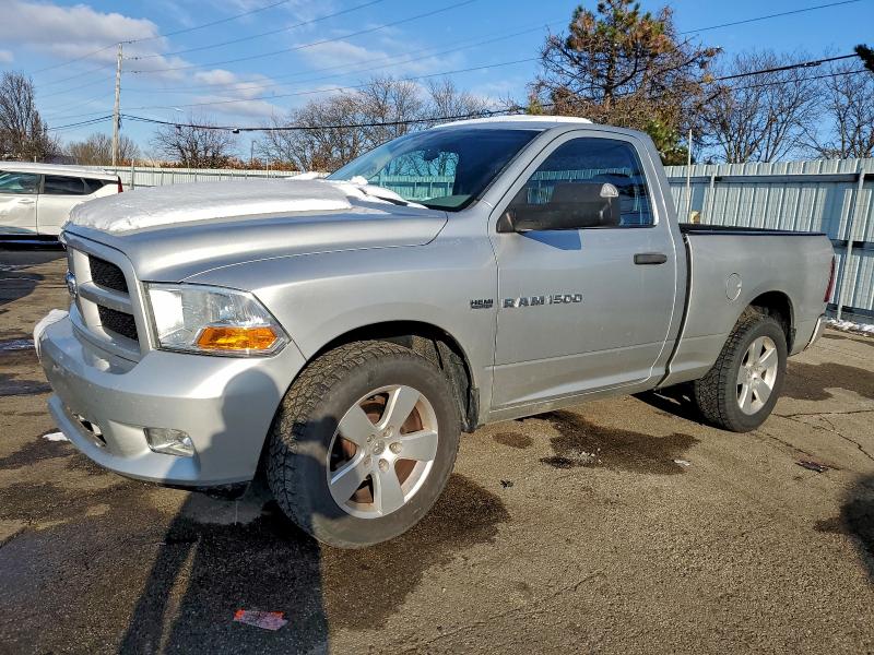 DODGE RAM 1500 S 2012 with VIN 3C6JD6AT5CG136104 - Photo from auction