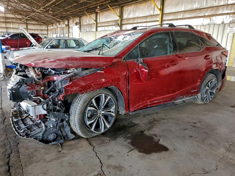 LEXUS RX 450H 2016 with VIN 2T2BGMCA0GC005341 - Photo from auction