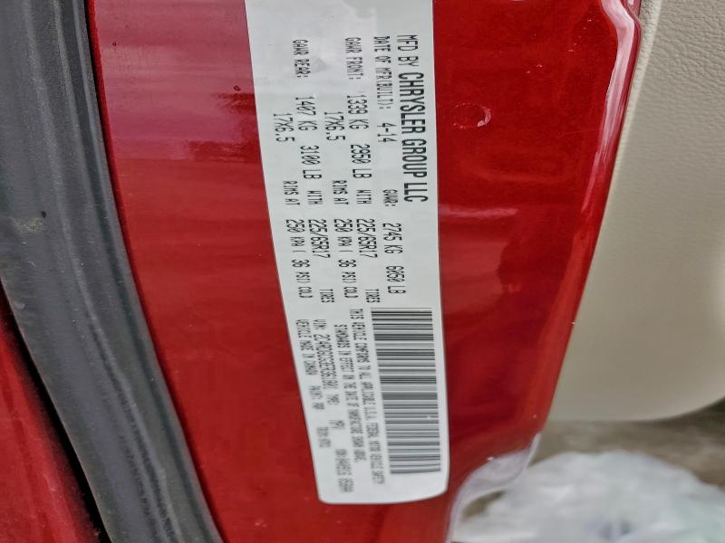 Photo 14 from auction – 2014 DODGE GRAND CARA with VIN 2C4RDGCG3ER361801