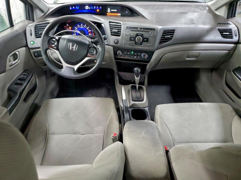 Photo 8 from auction – 2012 HONDA CIVIC LX with VIN 19XFB2F53CE109339