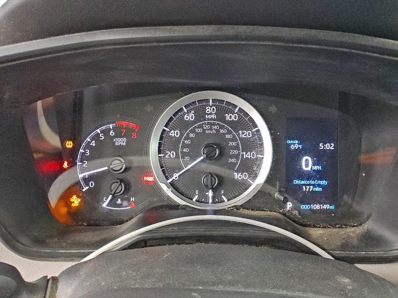 Photo 9 from auction – 2022 TOYOTA COROLLA LE with VIN 5YFEPMAE1NP296565