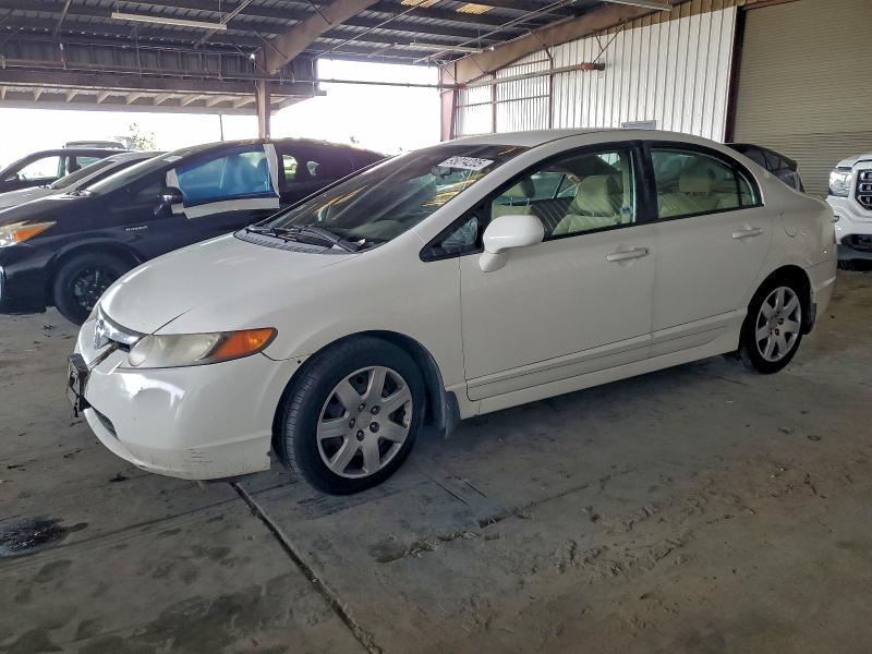 Photo 1 from auction – 2007 HONDA CIVIC LX with VIN JHMFA16587S006724