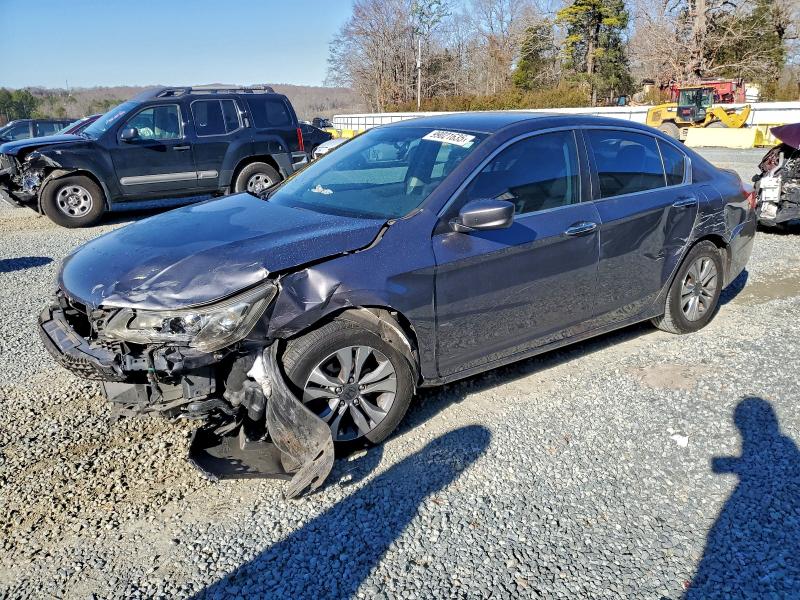 HONDA ACCORD LX 2014 with VIN 1HGCR2F36EA199431 - Photo from auction