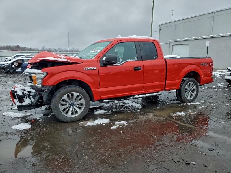 FORD F150 SUPER 2018 with VIN 1FTEX1EP8JFC52607 - Photo from auction