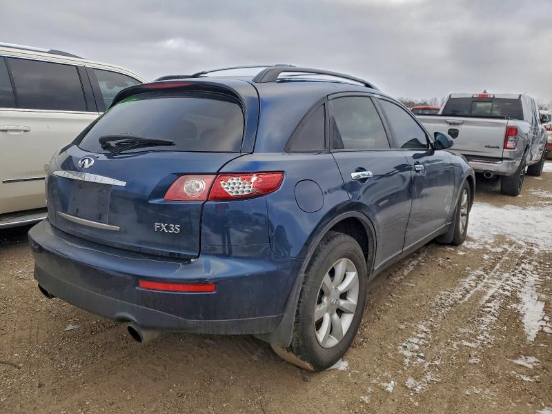 Photo 3 from auction – 2005 INFINITI FX35 with VIN JNRAS08W15X219006