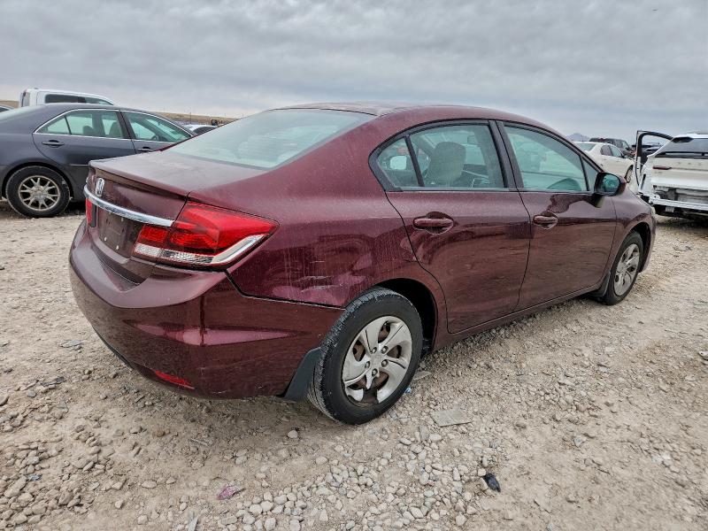 Photo 3 from auction – 2014 HONDA CIVIC LX with VIN 19XFB2F54EE029177