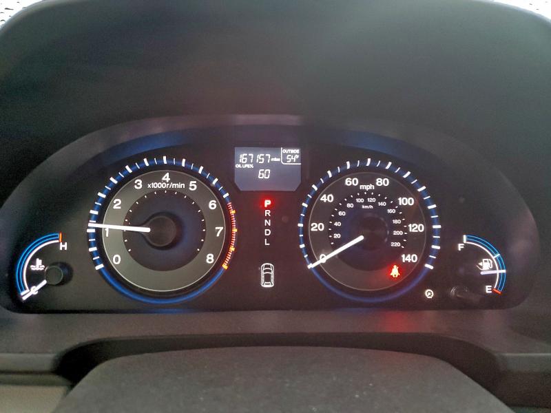 Photo 9 from auction – 2012 HONDA ODYSSEY EX with VIN 5FNRL5H61CB053784
