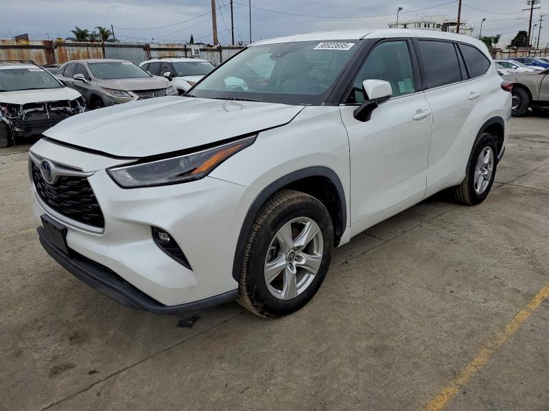 Photo 1 from auction – 2022 TOYOTA HIGHLANDER with VIN 5TDZARAH7NS516020