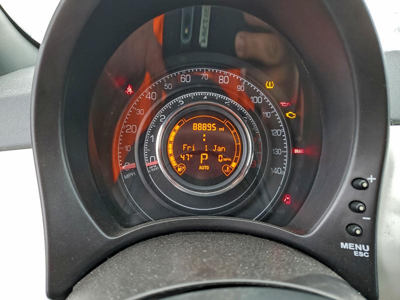 Photo 9 from auction – 2012 FIAT 500 SPORT with VIN 3C3CFFBR5CT110466