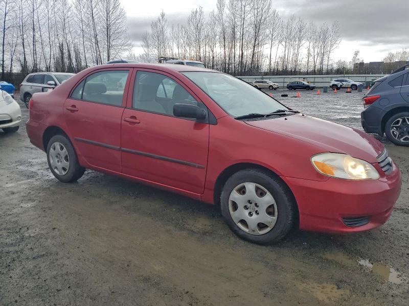 Photo 4 from auction – 2004 TOYOTA COROLLA CE with VIN 1NXBR32E84Z202006