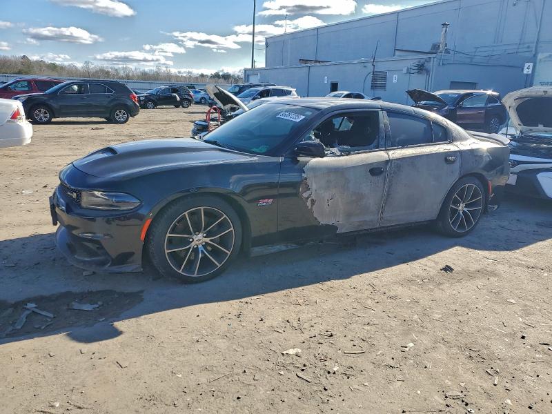 DODGE CHARGER R/ 2018 with VIN 2C3CDXGJ1JH306764 - Photo from auction