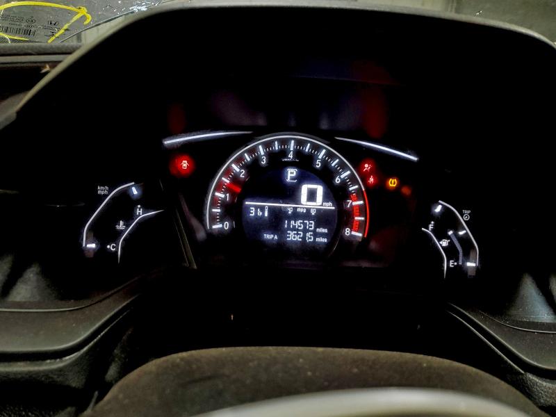 Photo 9 from auction – 2016 HONDA CIVIC with VIN 19XFC2F51GE036409