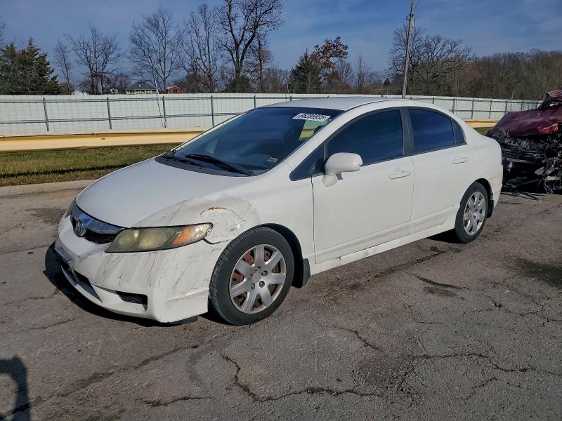 HONDA CIVIC LX 2010 with VIN 19XFA1F54AE030854 - Photo from auction