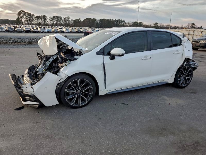 TOYOTA COROLLA SE 2022 with VIN JTDS4MCE5N3506067 - Photo from auction