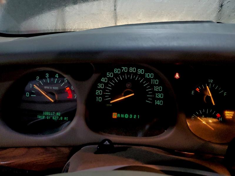 Photo 9 from auction – 2002 BUICK LESABRE CU with VIN 1G4HP54K72U278926