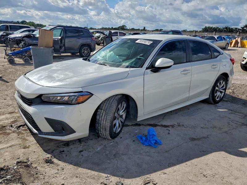 Photo 1 from auction – 2022 HONDA CIVIC LX with VIN 2HGFE2F25NH520232
