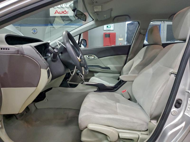 Photo 7 from auction – 2012 HONDA CIVIC LX with VIN 2HGFB2F51CH320691