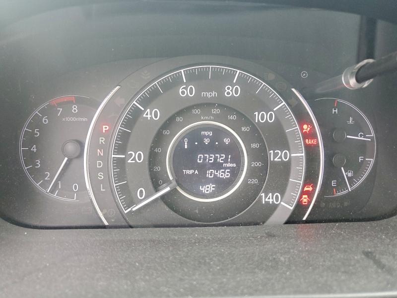Photo 9 from auction – 2016 HONDA CR-V EXL with VIN 5J6RM4H7XGL028508