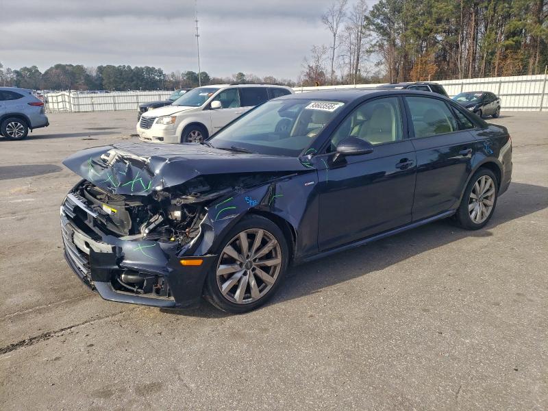AUDI A4 PREMIUM 2018 with VIN WAUKMAF47JA153223 - Photo from auction