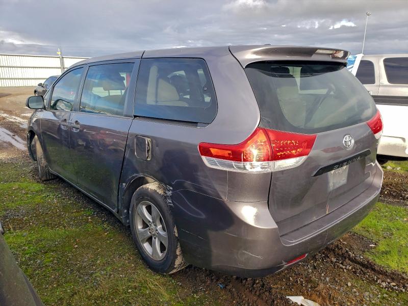 Photo 2 from auction – 2013 TOYOTA SIENNA with VIN 5TDZK3DC5DS281741