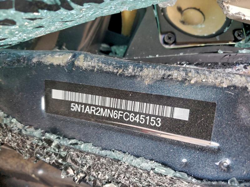 Photo 14 from auction – 2015 NISSAN PATHFINDER with VIN 5N1AR2MN6FC645153