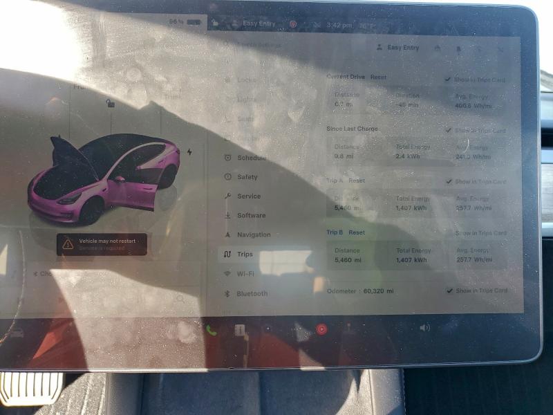 Photo 9 from auction – 2023 TESLA MODEL 3 with VIN 5YJ3E1EA0PF655244