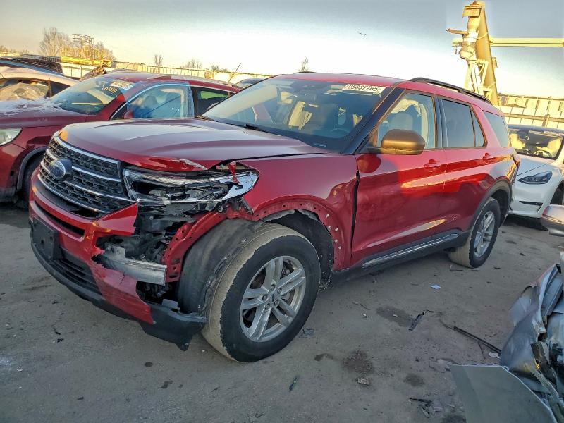 FORD EXPLORER X 2021 with VIN 1FMSK8DHXMGA54898 - Photo from auction