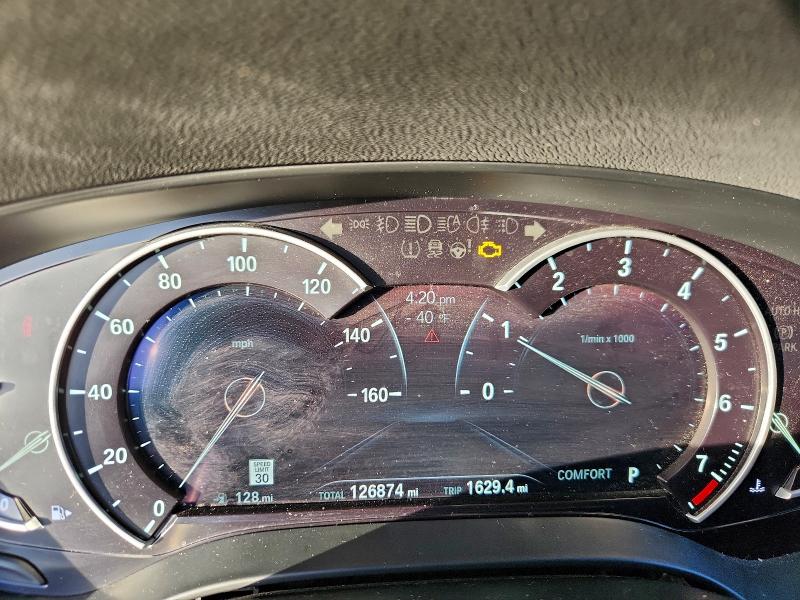 Photo 9 from auction – 2017 BMW 540 with VIN WBAJE5C36HG915623