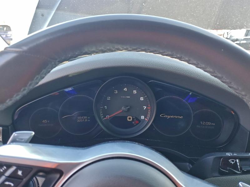Photo 9 from auction – 2020 PORSCHE CAYENNE with VIN WP1AA2AY2LDA04192