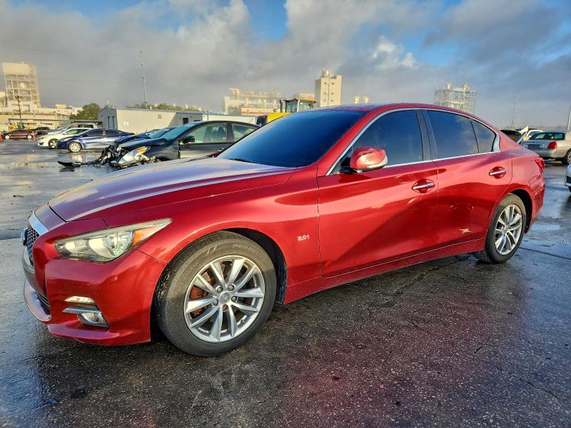 INFINITI Q50 BASE 2016 with VIN JN1CV7AP1GM203651 - Photo from auction