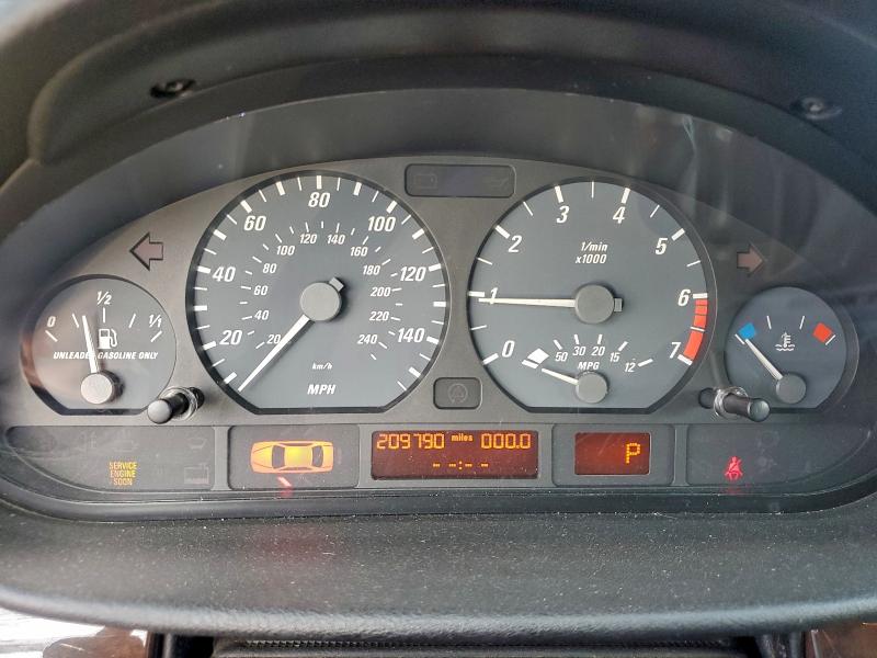 Photo 9 from auction – 2001 BMW 325 CI with VIN WBABS33441JY57725