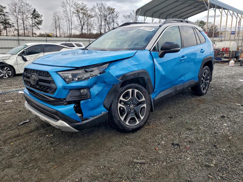 TOYOTA RAV4 ADVEN 2019 with VIN 2T3J1RFV0KW044474 - Photo from auction