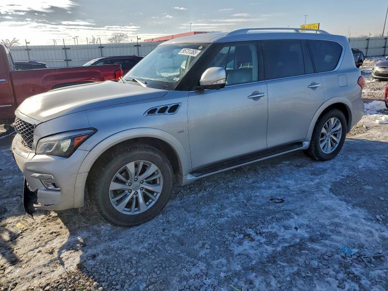 INFINITI QX80 BASE 2017 with VIN JN8AZ2NF8H9643050 - Photo from auction
