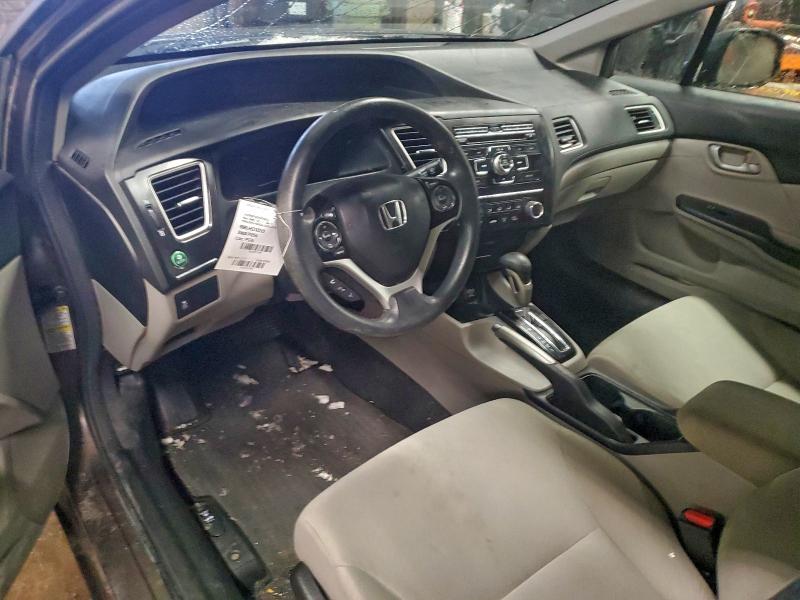 Photo 8 from auction – 2013 HONDA CIVIC with VIN 2HGFB2F43DH033832