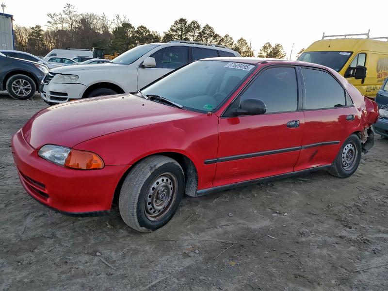 HONDA CIVIC 1993 with VIN JHMEG8649PS025342 - Photo from auction